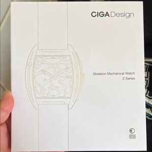 Skeleton Mechanical Watch - White